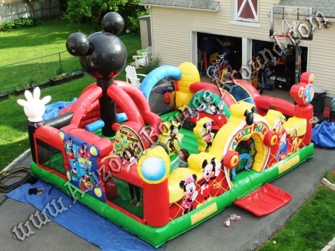 Mickey Park Inflatables for Rent in Phoenix Arizona - Denver Colorado